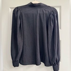H&M black blouse